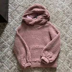 Mad For Love Sherpa Oversized Hoodie